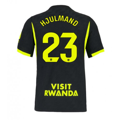 Atletico Madrid Morten Hjulmand #23 Vieraspaita 2026-27 Lyhythihainen